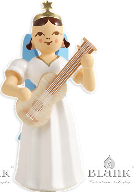Blank Langrockengel mit Gitarre, farbig Blank Langrockengel mit Gitarre, farbig