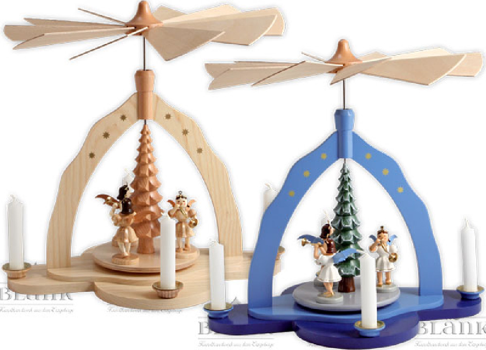 Blank Pyramide mit 3 Engeln Blank Pyramide mit 3 Engeln