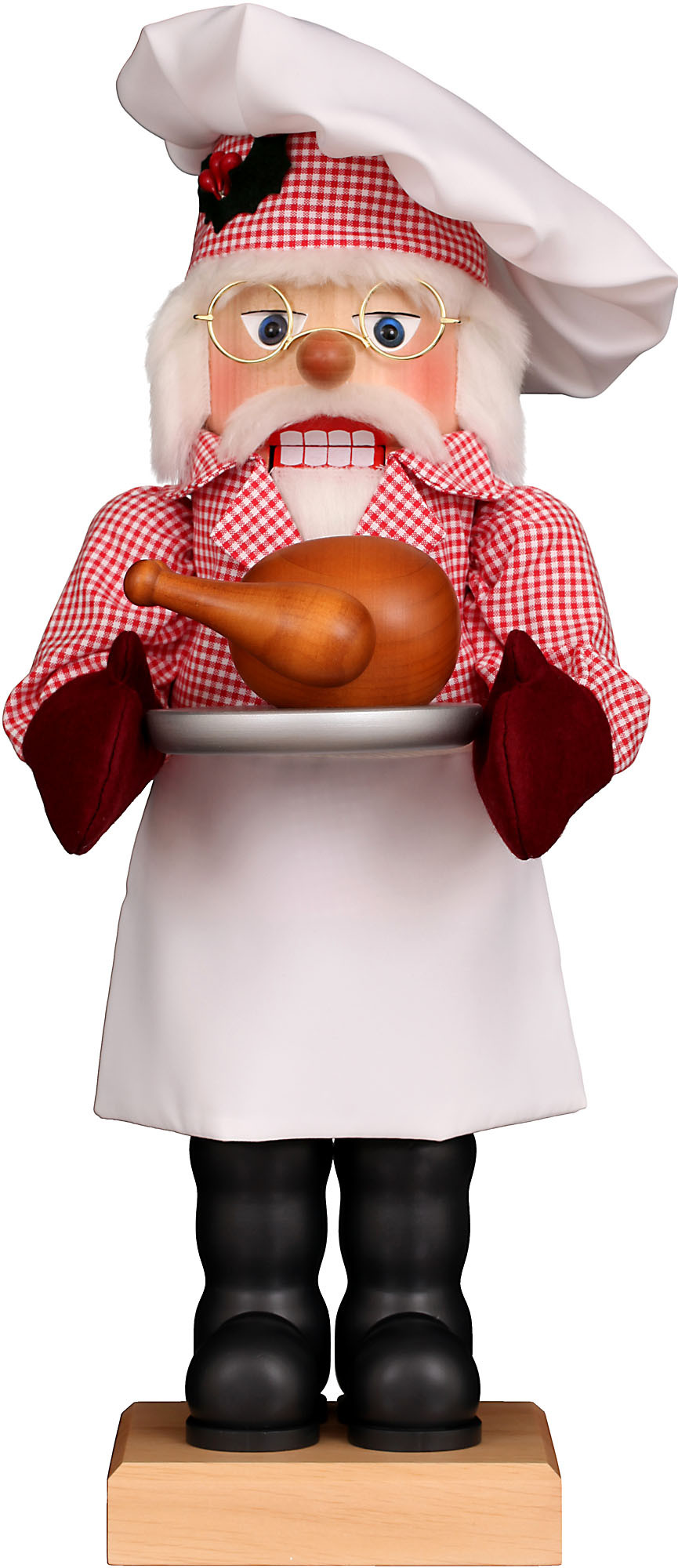 Christian Ulbricht Nussknacker Weihnachtsmann Küchenchef Christian Ulbricht Nussknacker Weihnachtsmann Küchenchef