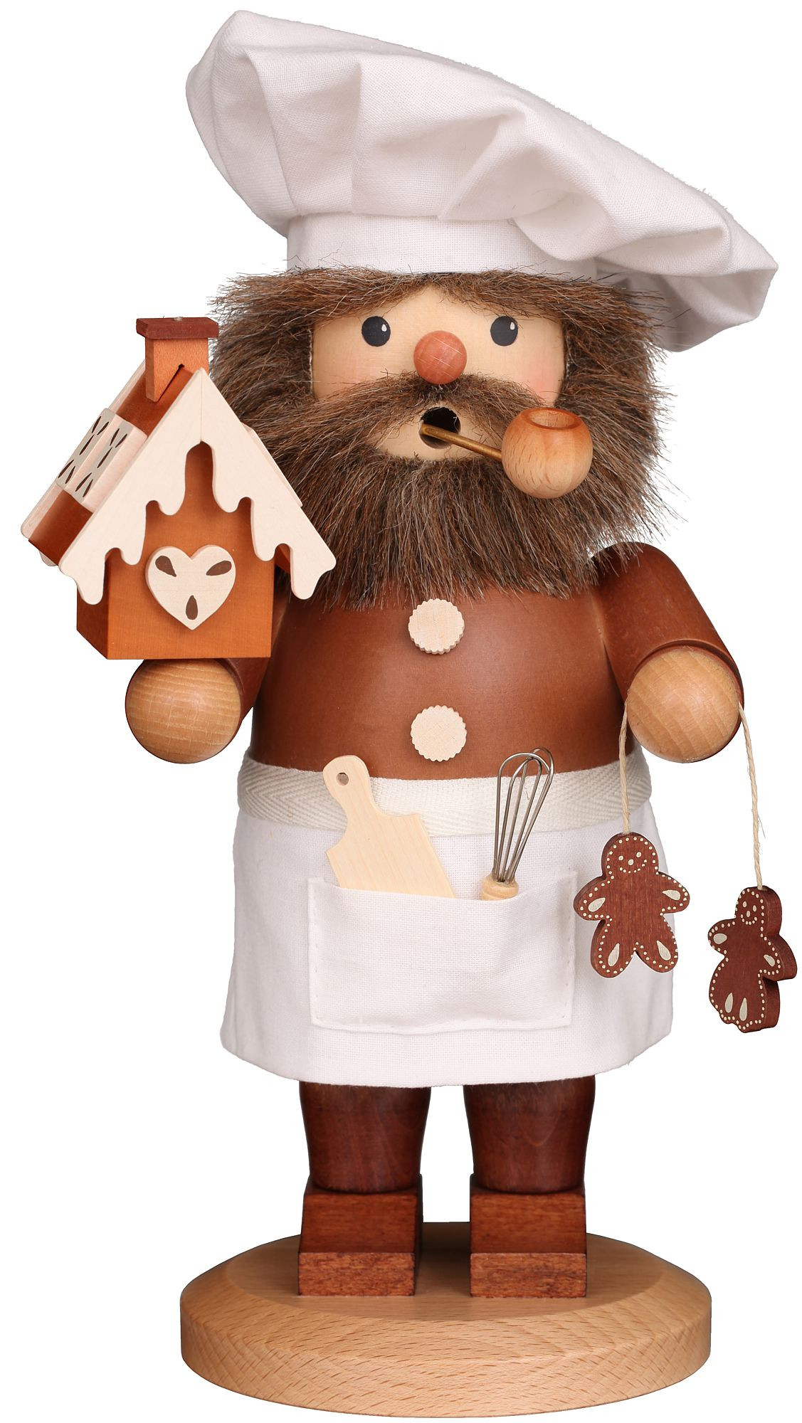 Christian Ulbricht Räuchermann Zuckerbäcker natur 25 cm Christian Ulbricht Räuchermann Zuckerbäcker natur 25 cm