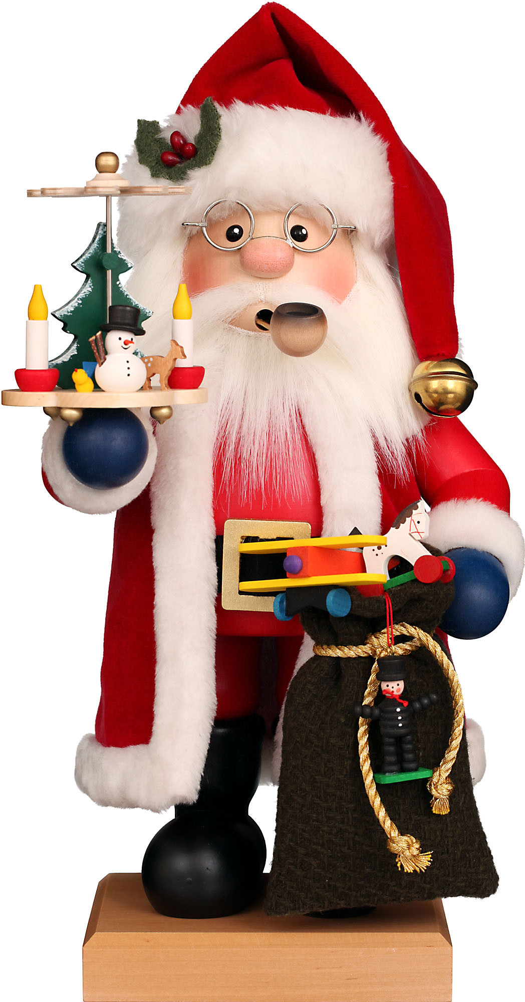 Christian Ulbricht Räuchermann Weihnachtsmann, rot Christian Ulbricht Räuchermann Weihnachtsmann, rot