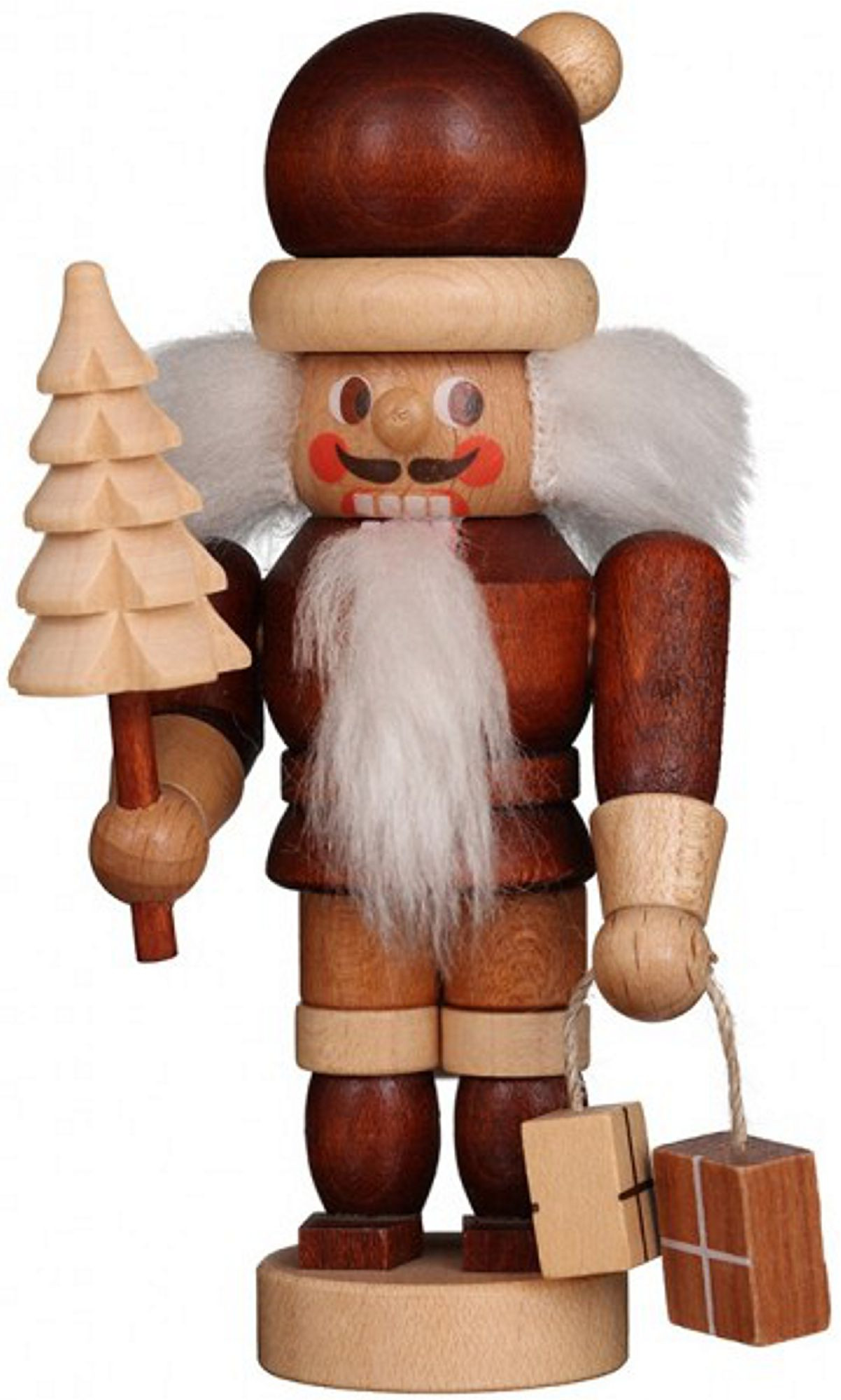 Christian Ulbricht Nussknacker Mini Weihnachtsmann natur Christian Ulbricht Nussknacker Mini Weihnachtsmann natur