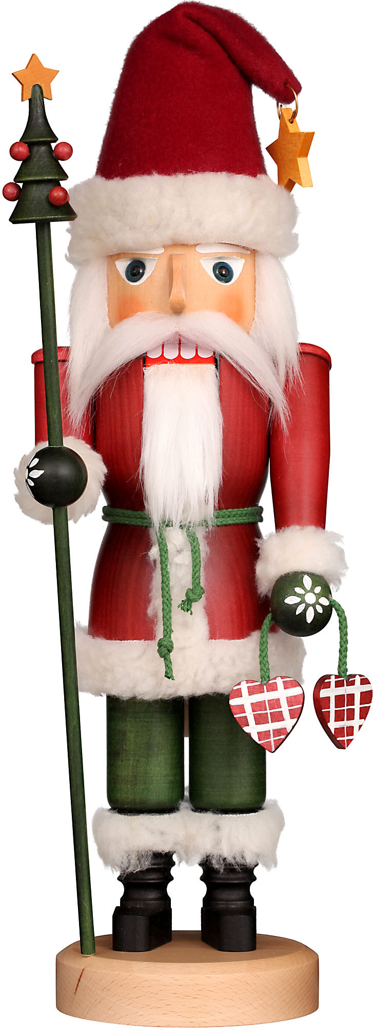 Christian Ulbricht Nussknacker Weihnachtsmann - nostalgie, lasiert Christian Ulbricht Nussknacker Weihnachtsmann - nostalgie, lasiert