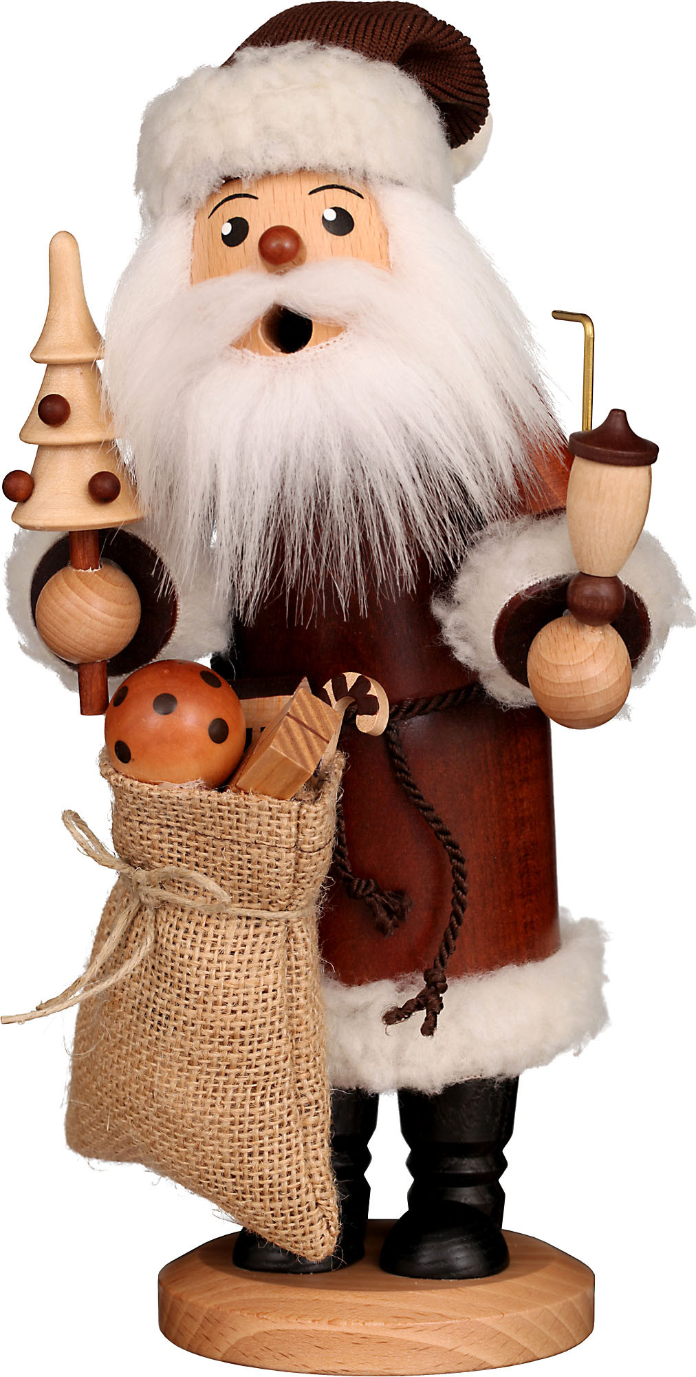 Christian Ulbricht Räuchermann Weihnachtsmann natur Christian Ulbricht Räuchermann Weihnachtsmann natur
