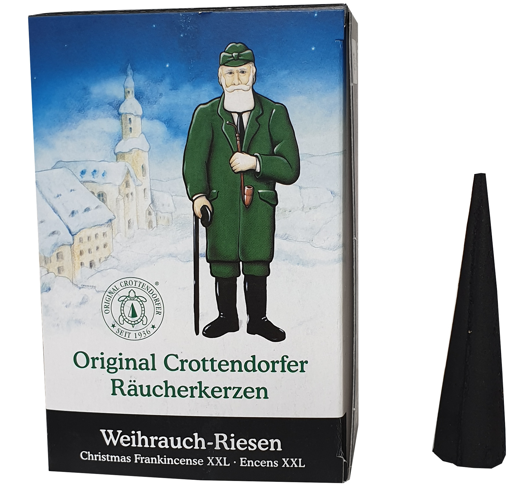 Crottendorfer Räucherkerzen Weihrauch-Riesen XXL, 20 St Crottendorfer Räucherkerzen Weihrauch-Riesen XXL, 20 St