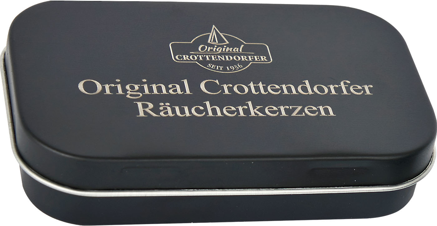 Crottendorfer Blechdose Original Crottendorfer Räucherkerzen - erzgebirgischer Weihnachtsduft Crottendorfer Blechdose Original Crottendorfer Räucherkerzen - erzgebirgischer Weihnachtsduft