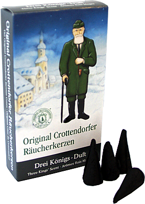 Crottendorfer Räucherkerzen Drei-Königs-Duft Crottendorfer Räucherkerzen Drei-Königs-Duft