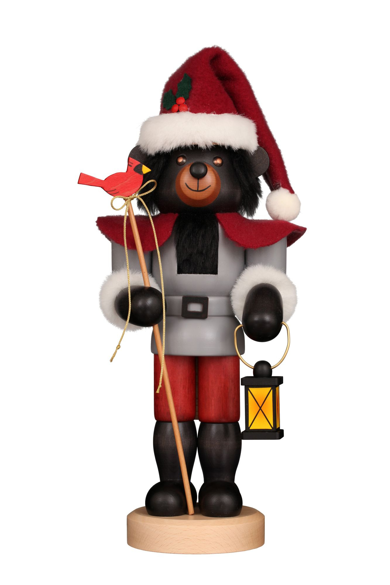 Nussknacker Teddy Kris Kringle - Der Schwarzbär Nussknacker Teddy Kris Kringle - Der Schwarzbär