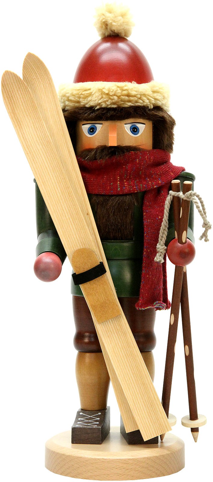 Christian Ulbricht Nußknacker Skifahrer Christian Ulbricht Nußknacker Skifahrer