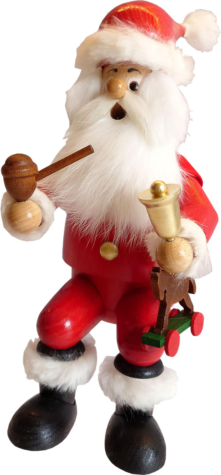 Drechselwerkstatt Uhlig Räuchermann - Kantenhocker Weihnachtsmann Drechselwerkstatt Uhlig Räuchermann - Kantenhocker Weihnachtsmann