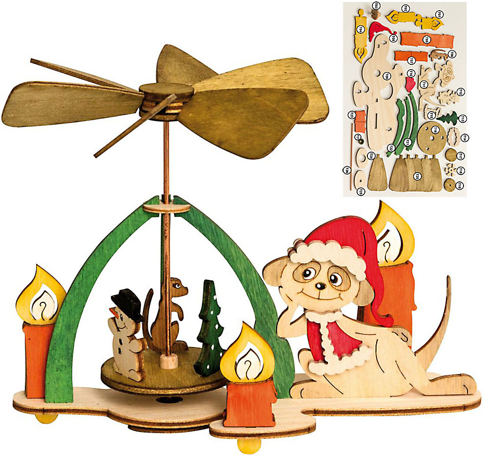 Drechslerei Kuhnert Bastelset Wärmespiel Erdmännchen Drechslerei Kuhnert Bastelset Wärmespiel Erdmännchen