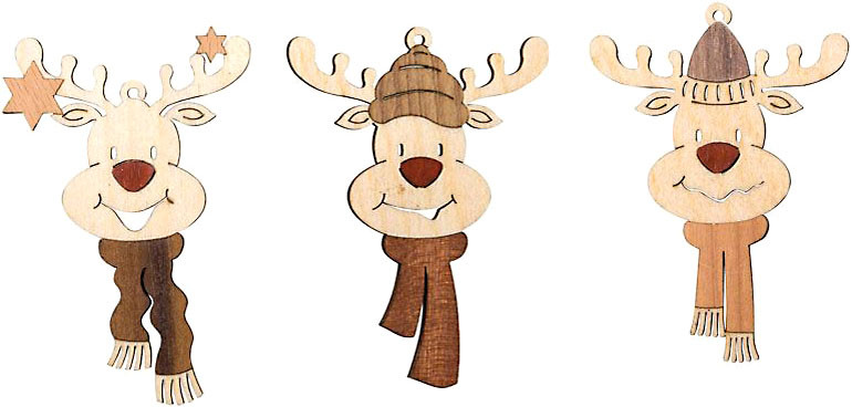 Drechslerei Kuhnert Baumschmuck Elchkopf Drechslerei Kuhnert Baumschmuck Elchkopf