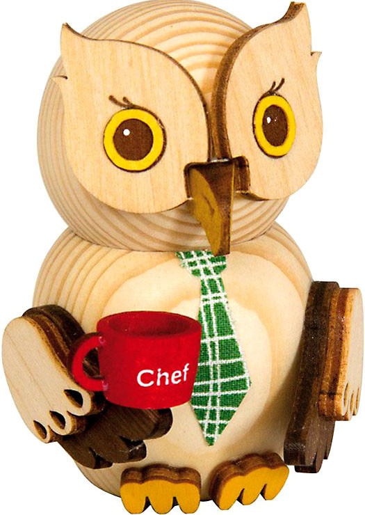 Drechslerei Kuhnert Mini-Eule Chef Drechslerei Kuhnert Mini-Eule Chef