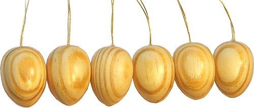 ArtDesign Ostereier Natur 2,6 cm - 6 Stück ArtDesign Ostereier Natur 2,6 cm - 6 Stück