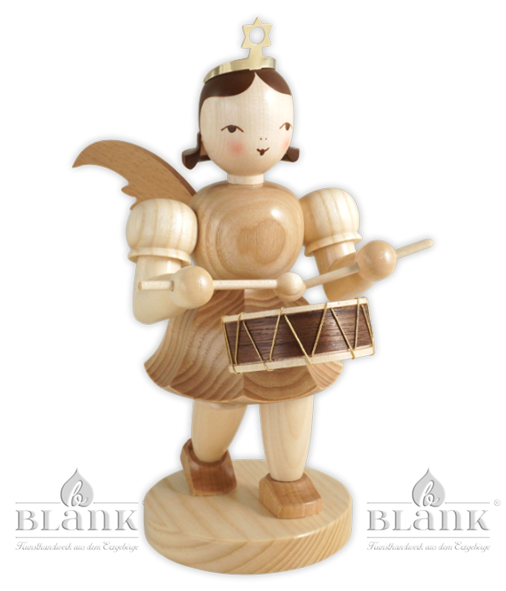Blank Kurzrockengel mit Trommel, 22 cm Blank Kurzrockengel mit Trommel, 22 cm