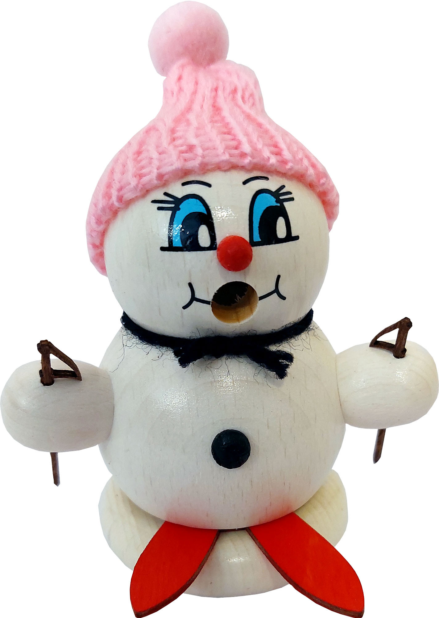 Flade-Design Moppelmänner - Schneemann auf Ski Flade-Design Moppelmänner - Schneemann auf Ski