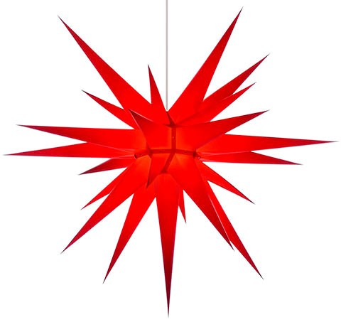 Herrnhuter Stern I8, rot - 80 cm Herrnhuter Stern I8, rot - 80 cm