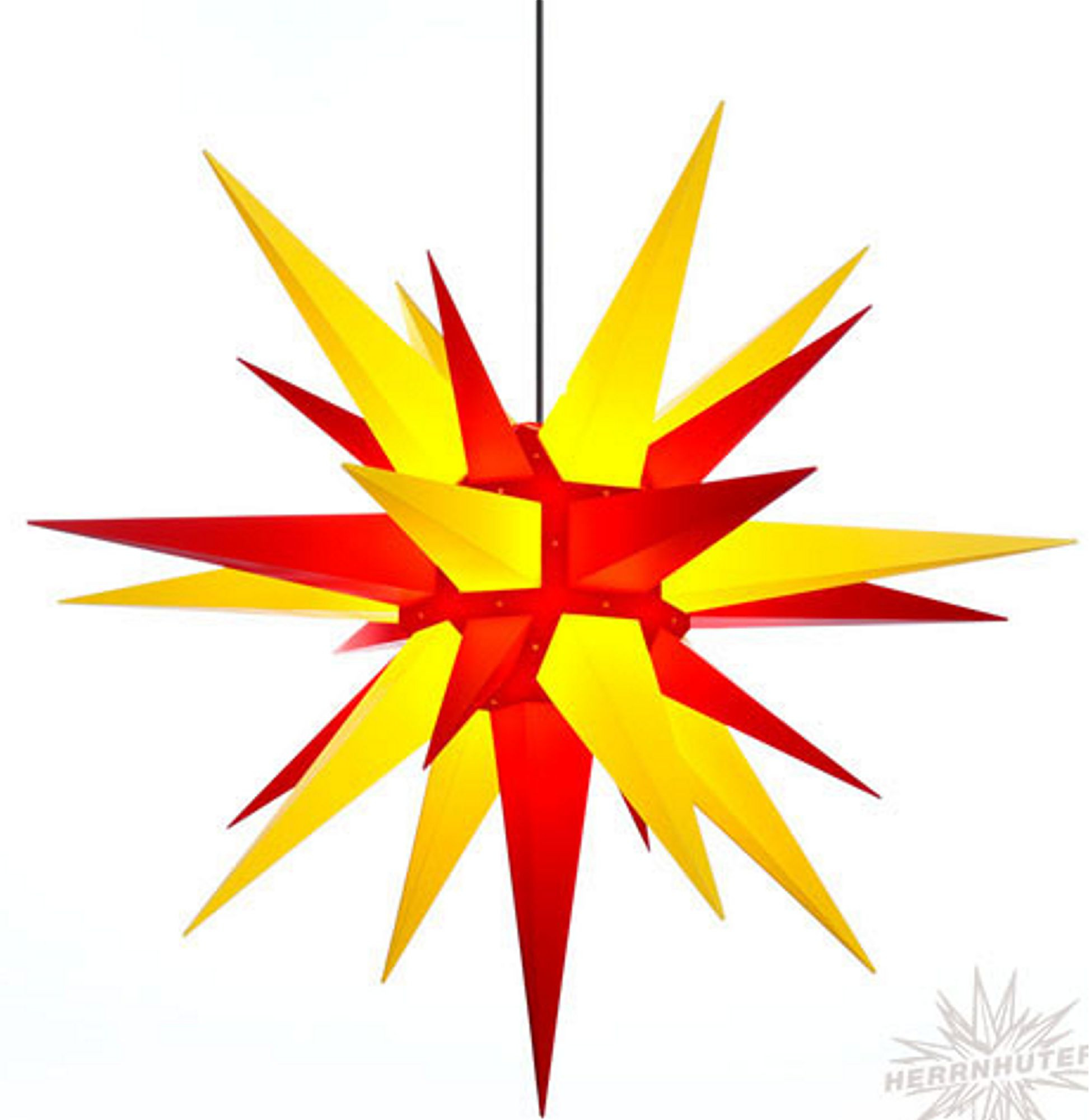 Großer Herrnhuter Stern A13 gelb/rot