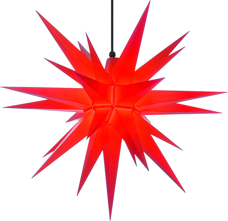 Herrnhuter Stern A7 für Außen, rot - 68 cm Herrnhuter Stern A7 für Außen, rot - 68 cm