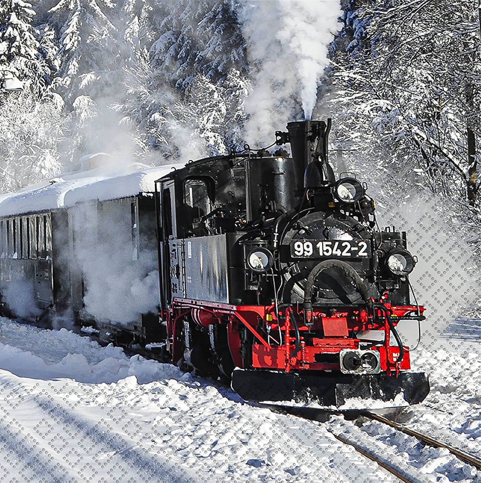 Servietten Preßnitztalbahn Servietten Preßnitztalbahn