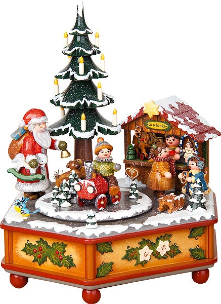 Hubrig Volkskunst Spieldose Weihnachtszeit Hubrig Volkskunst Spieldose Weihnachtszeit