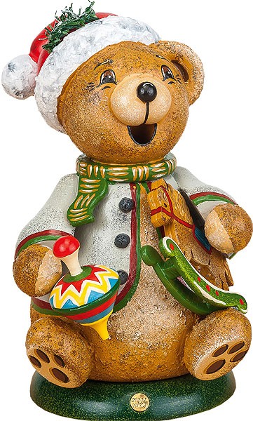 Hubrig Volkskunst Räucherwichtel Teddy`s Schaukelpferd Hubrig Volkskunst Räucherwichtel Teddy`s Schaukelpferd