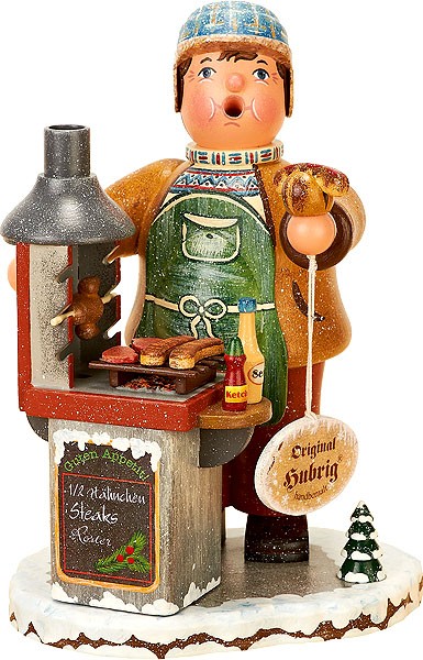 Hubrig Volkskunst Räuchermann Winterkinder Grillmeister Hubrig Volkskunst Räuchermann Winterkinder Grillmeister