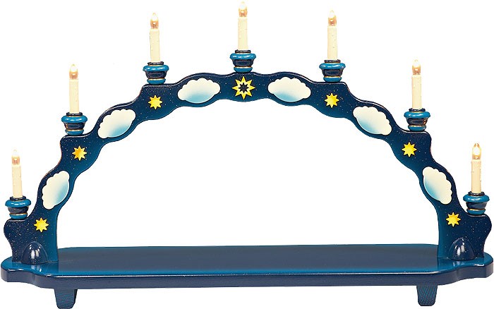 Hubrig Volkskunst Schwibbogen klein - Engel Hubrig Volkskunst Schwibbogen klein - Engel