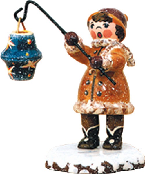 Hubrig Volkskunst Winterkinder - Mädchen mit Sternhimmellampion Hubrig Volkskunst Winterkinder - Mädchen mit Sternhimmellampion