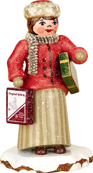 Hubrig Volkskunst Winterkinder - Weihnachtseinkäufe Hubrig Volkskunst Winterkinder - Weihnachtseinkäufe