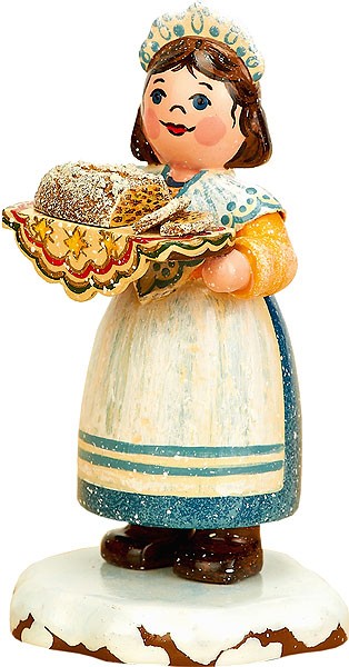 Hubrig Volkskunst Winterkinder - Zuckerbäckerin Hubrig Volkskunst Winterkinder - Zuckerbäckerin