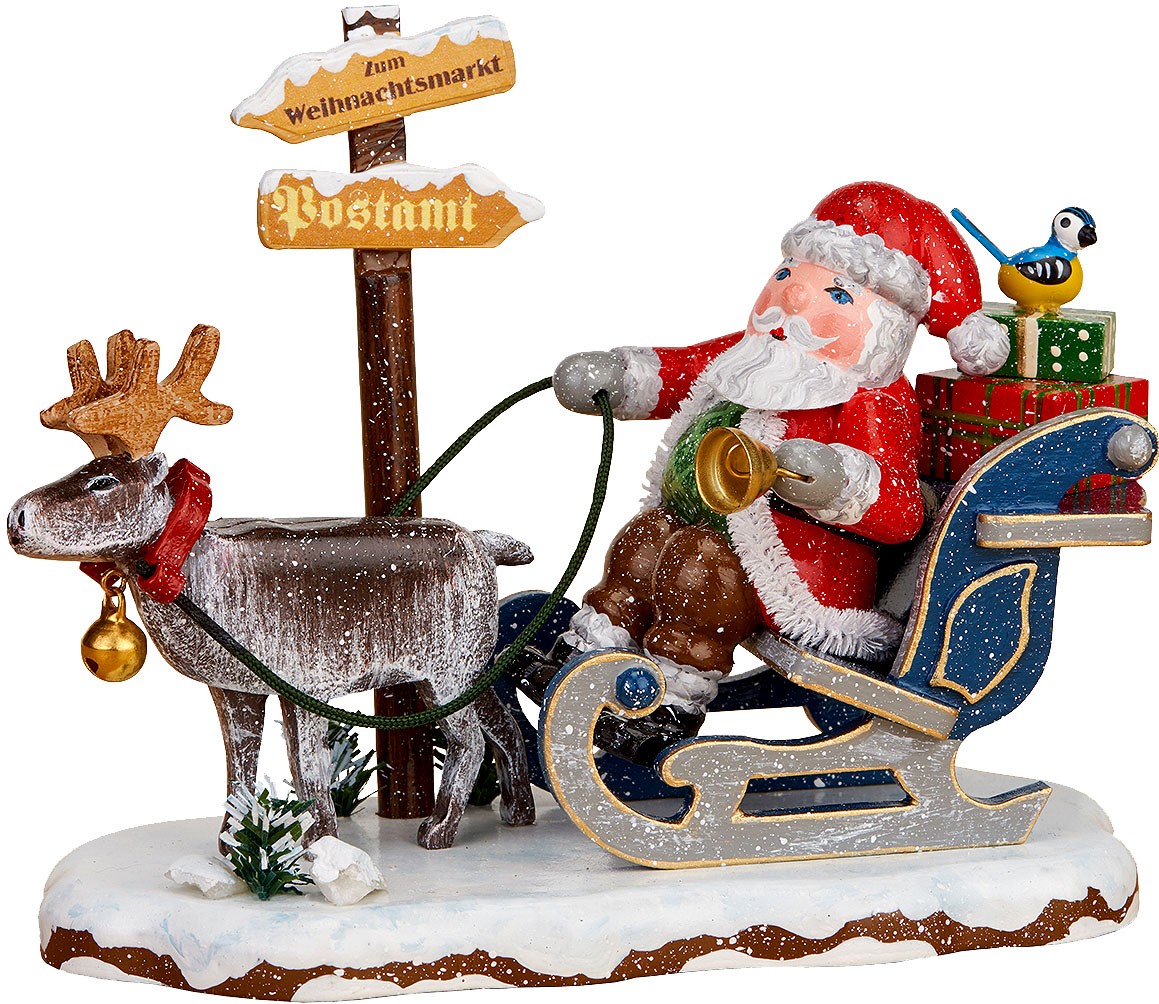 Hubrig Volkskunst Winterkinder - Hurra, der Weihnachtsmann kommt Hubrig Volkskunst Winterkinder - Hurra, der Weihnachtsmann kommt