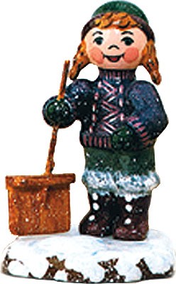 Hubrig Volkskunst Winterkinder - Schneefeger Hubrig Volkskunst Winterkinder - Schneefeger