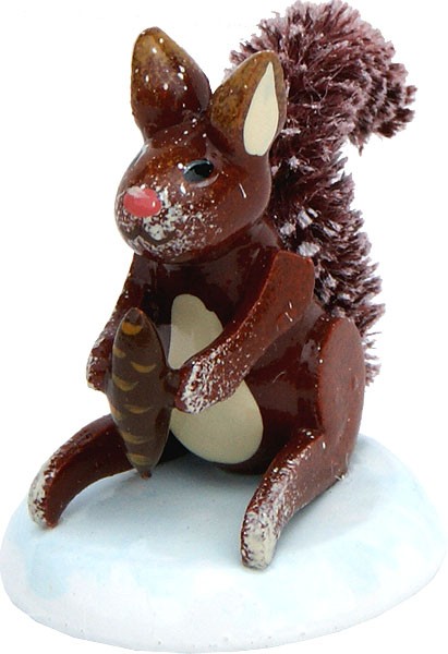Hubrig Volkskunst Winterkinder - Eichhörnchen Hubrig Volkskunst Winterkinder - Eichhörnchen