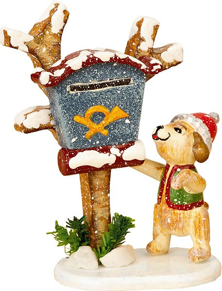 Hubrig Volkskunst Winterkinder - Zeitungsbote Hubrig Volkskunst Winterkinder - Zeitungsbote