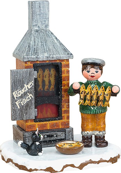 Hubrig Volkskunst Winterkinder - Fischräucherei Hubrig Volkskunst Winterkinder - Fischräucherei