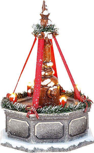 Hubrig Volkskunst Winterkinder - Stadtbrunnen Hubrig Volkskunst Winterkinder - Stadtbrunnen