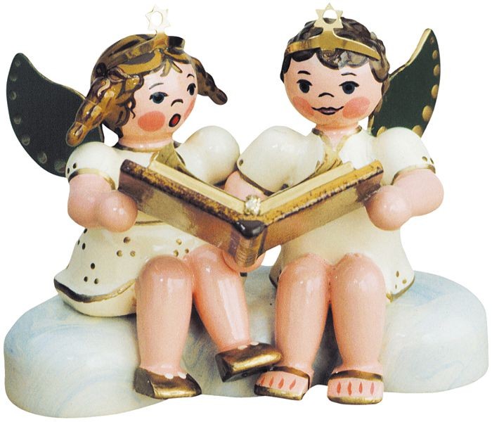 Hubrig Volkskunst Engelpaar Weihnachtsgeschichten Hubrig Volkskunst Engelpaar Weihnachtsgeschichten