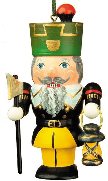 Hubrig Volkskunst Baumbehang Nussknacker, Bergmann Hubrig Volkskunst Baumbehang Nussknacker, Bergmann