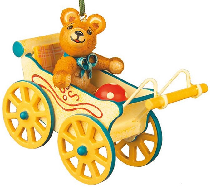 Hubrig Volkskunst Baumbehang, Teddyfahrt Hubrig Volkskunst Baumbehang, Teddyfahrt