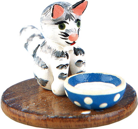 Hubrig Volkskunst Miniaturen - Naschkätzchen Hubrig Volkskunst Miniaturen - Naschkätzchen