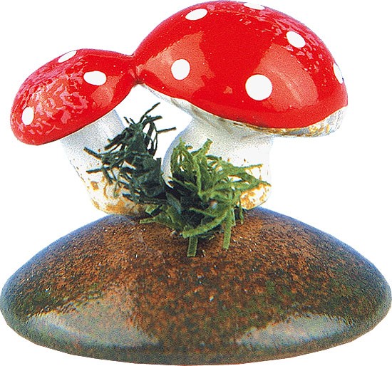 Hubrig Volkskunst Miniaturen - Glückspilze Hubrig Volkskunst Miniaturen - Glückspilze