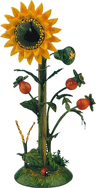 Hubrig Volkskunst Blumeninsel Sonnenblume Hubrig Volkskunst Blumeninsel Sonnenblume