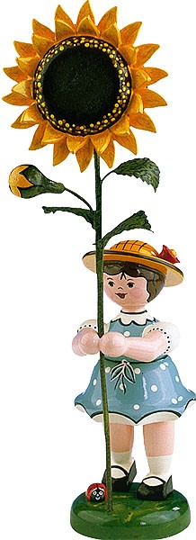 Hubrig Volkskunst Blumenkind - Mädchen - Sonnenblume Hubrig Volkskunst Blumenkind - Mädchen - Sonnenblume