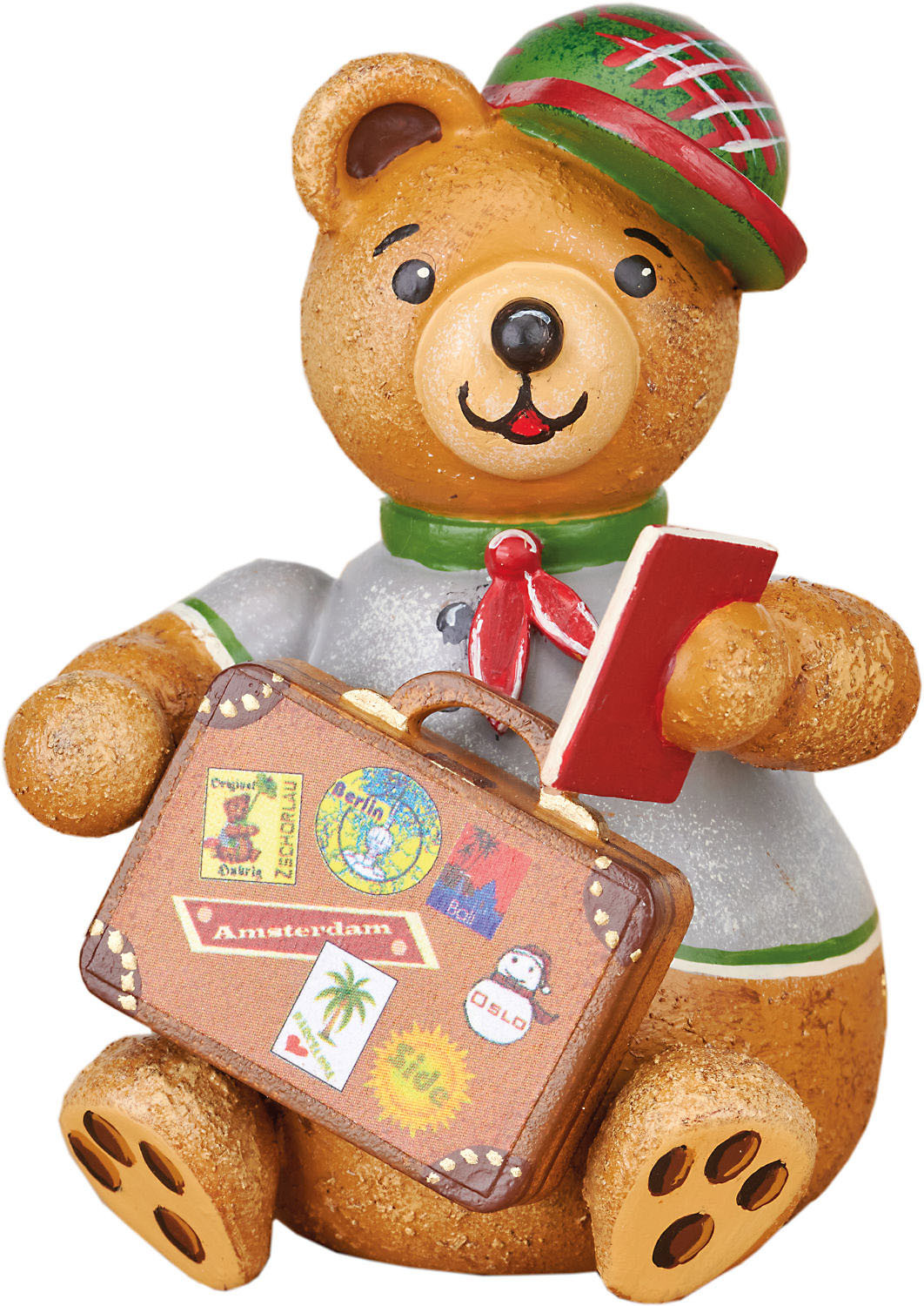 Hubrig Volkskunst Hubiduu Teddy - Reiselust Hubrig Volkskunst Hubiduu Teddy - Reiselust