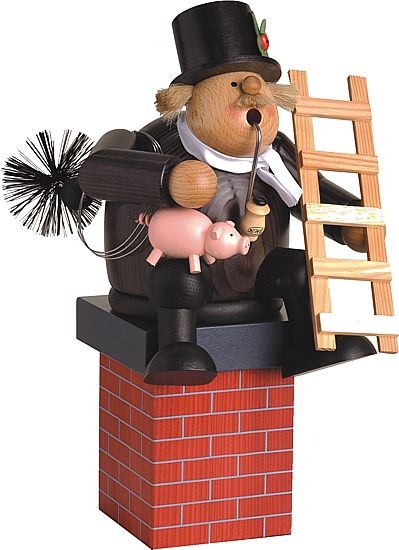 KWO Kantenhocker Schornsteinfeger- Glücksbringer KWO Kantenhocker Schornsteinfeger- Glücksbringer