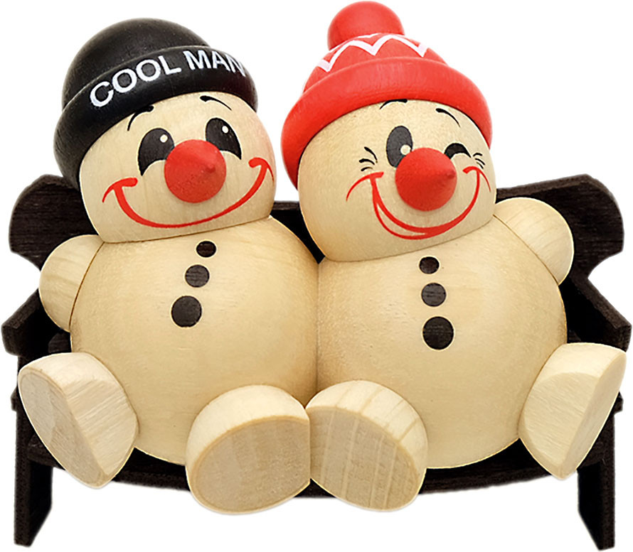 Holzfigur Cool Man, Fritz & Freddy - Sitzen 2 auf ner Bank Holzfigur Cool Man, Fritz & Freddy - Sitzen 2 auf ner Bank