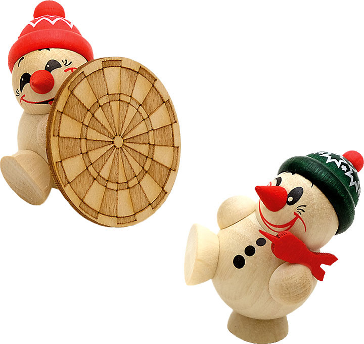 Karsten Braune Holzfigur Cool Man - Dart Karsten Braune Holzfigur Cool Man - Dart