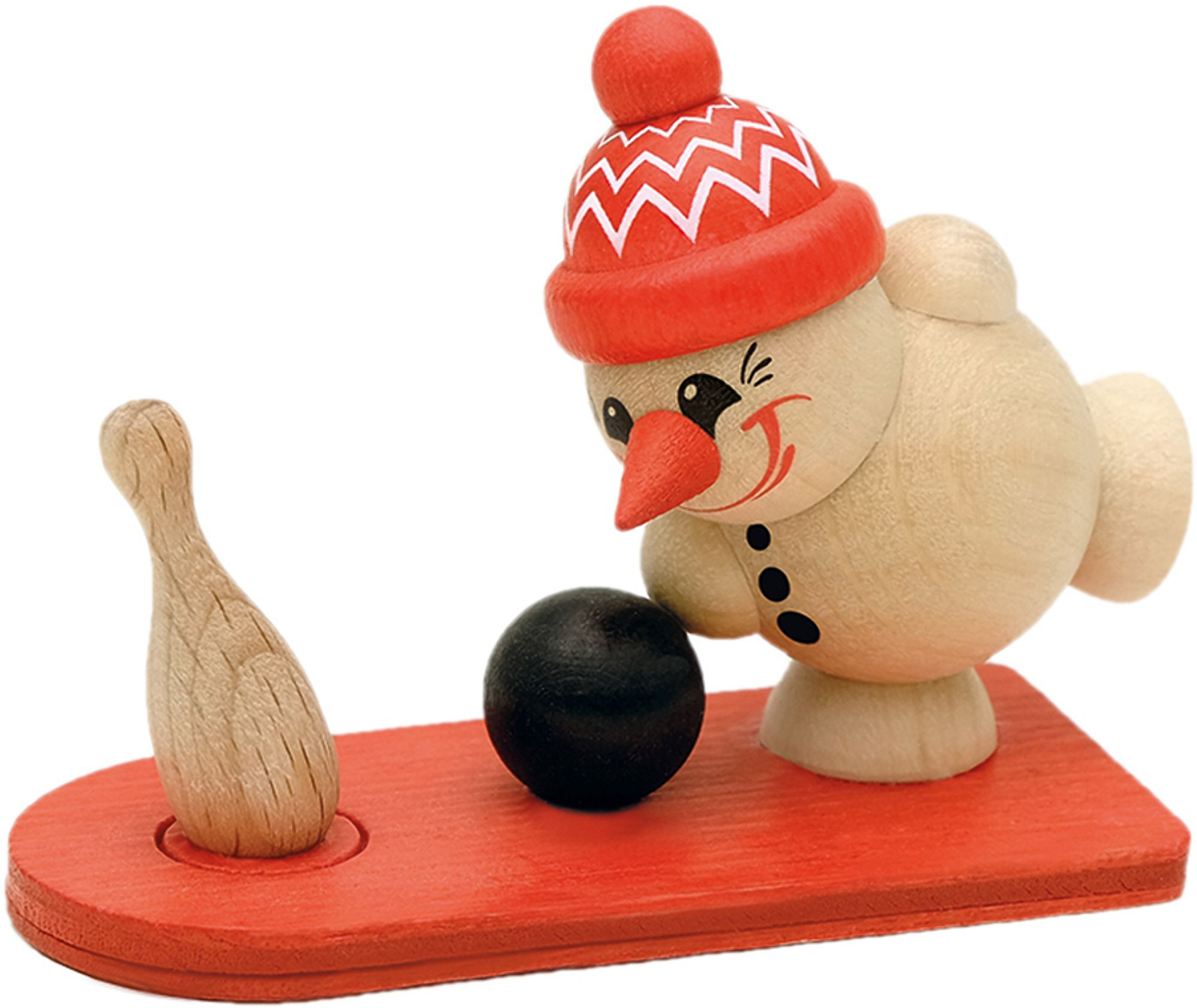 Karsten Braune Holzfigur Cool Man Bowling Karsten Braune Holzfigur Cool Man Bowling