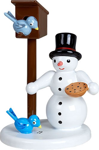 Ellmann Schneemann - am Vogelhaus Ellmann Schneemann - am Vogelhaus